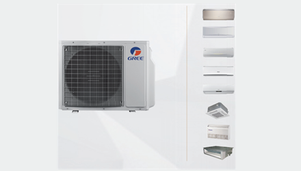 gree free match commercial air conditioner 